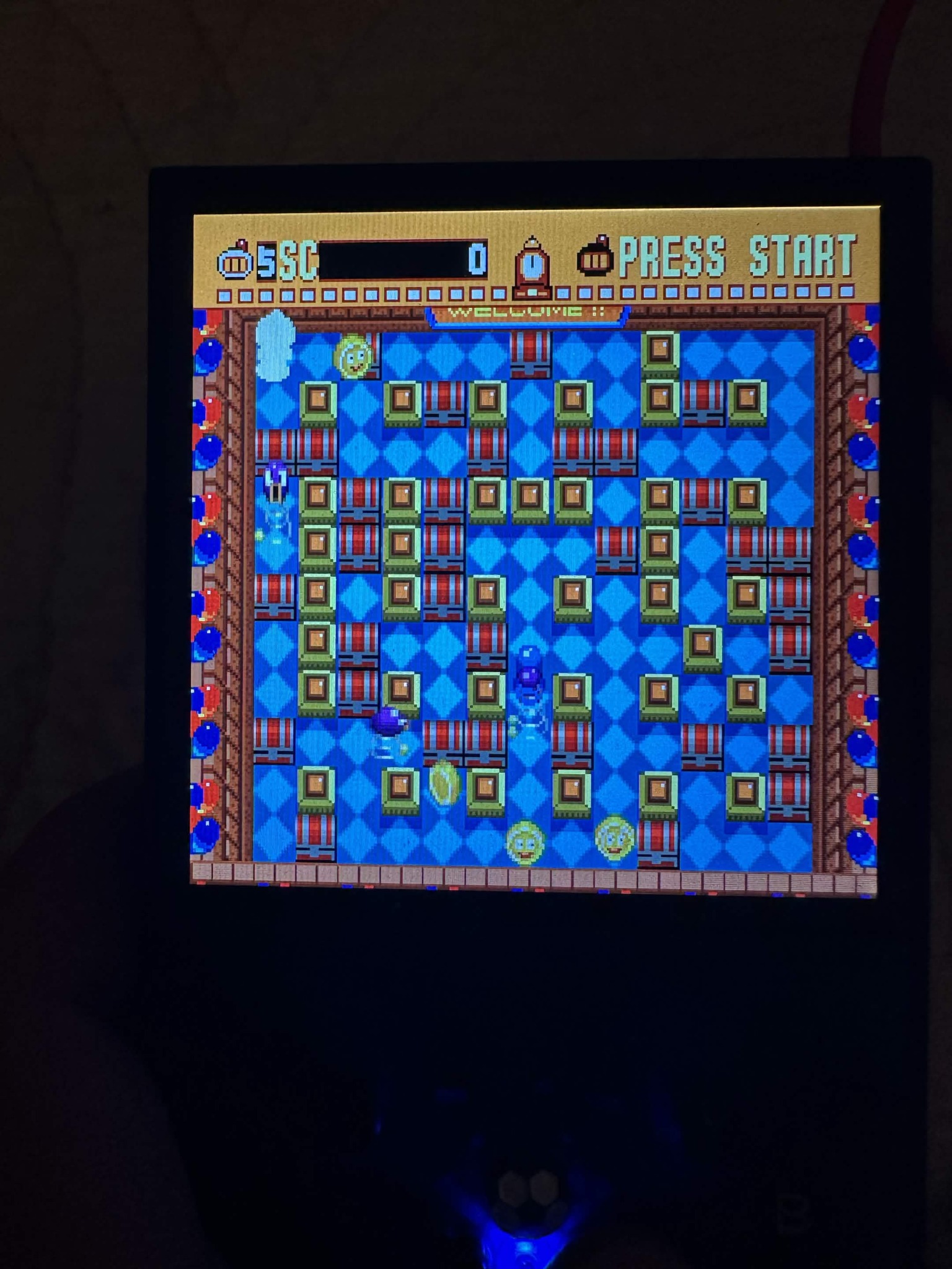 Super Bomberman battle screenshot four